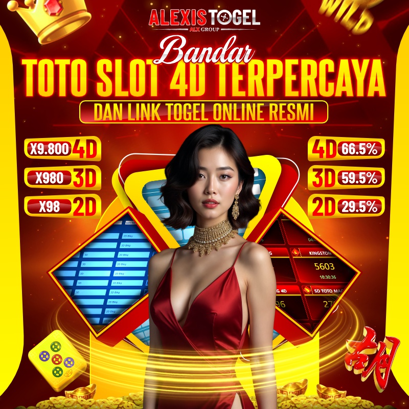 ALEXISTOGEL ⚡️ Bandar Toto Slot 4D Terpercaya & Link Togel Online Resmi